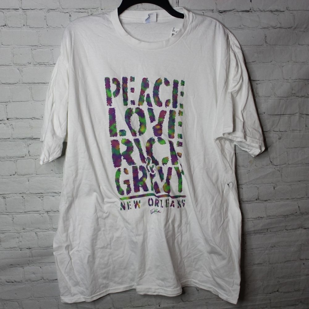 ‎Men's PEACE RICE & GRAVY Tee 2XL